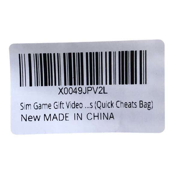 GJTIM Sim Game Gift Video Game Lover Sims 4 Quick Cheats Gaming Zipper Pouch - Picture 3 of 12